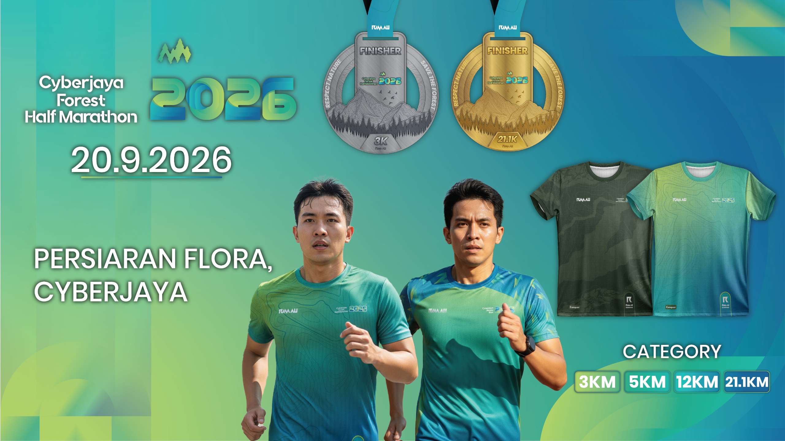 Cyberjaya Forest Half Marathon 2026