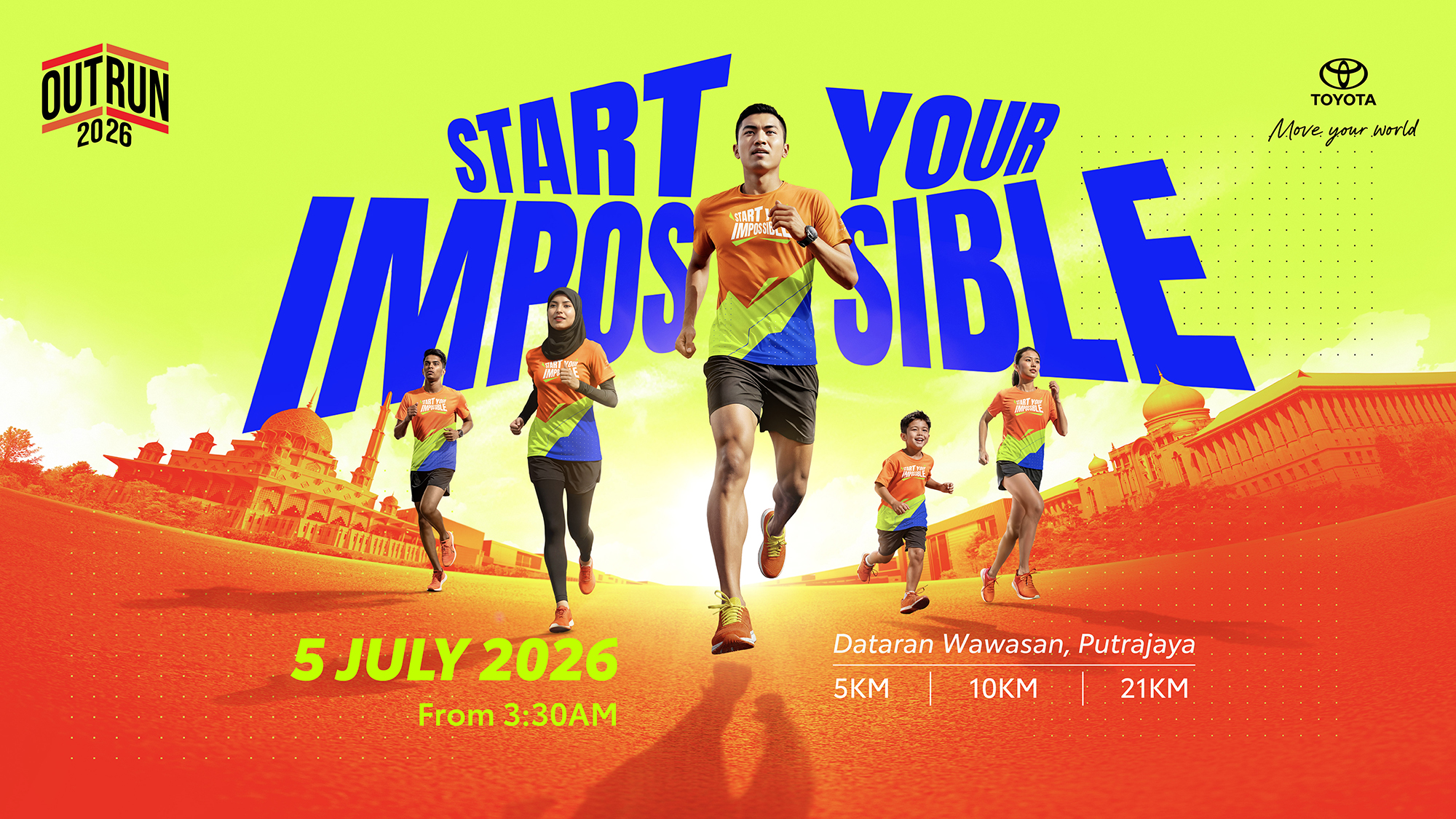 Toyota Start Your Impossible Outrun 2026