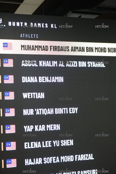 Huntr Games KL 2026